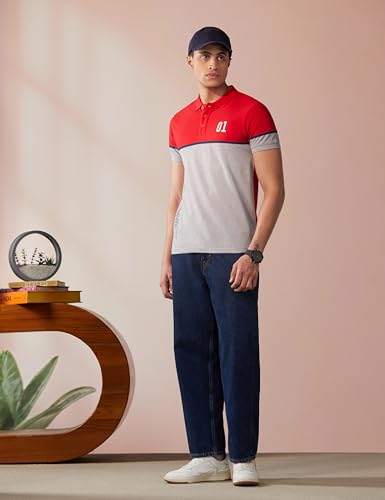 Image of United Colors of Benetton Men's Solid Regular Fit Polo Shirt