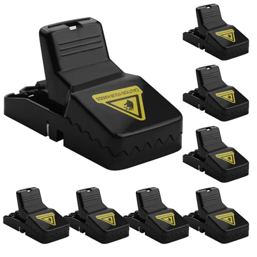 Pièges À Souris, Tapette Souris À Ressort, Petit Tapetteà Rat pour Une Utilisation en Intérieur, Réutilisable, Piège À Rat À Action Rapide Et...