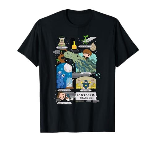 Fantastic Beasts The Crimes Of Grindelwald Chibi Newt T-Shirt