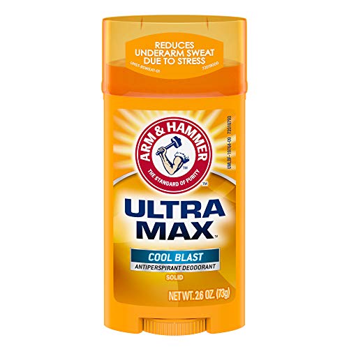 Arm & Hammer Ultra MAX Deodorant- Cool Blast- Solid - 2.6oz- Made with Natural Deodorizers