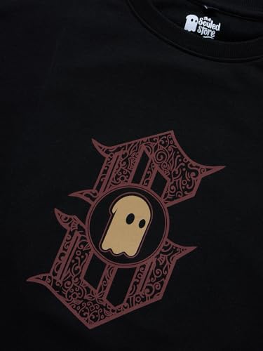Image of The Souled Store Mr. Soul Men and Boys Short Sleeve Round Neck Purple Graphic Printed Cotton Oversized T-Shirts