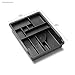 Madesmart 23-Compartment Original Junk Drawer Organizer Tray, Plastic Multipurpose Storage Bin for Drawers, Granite