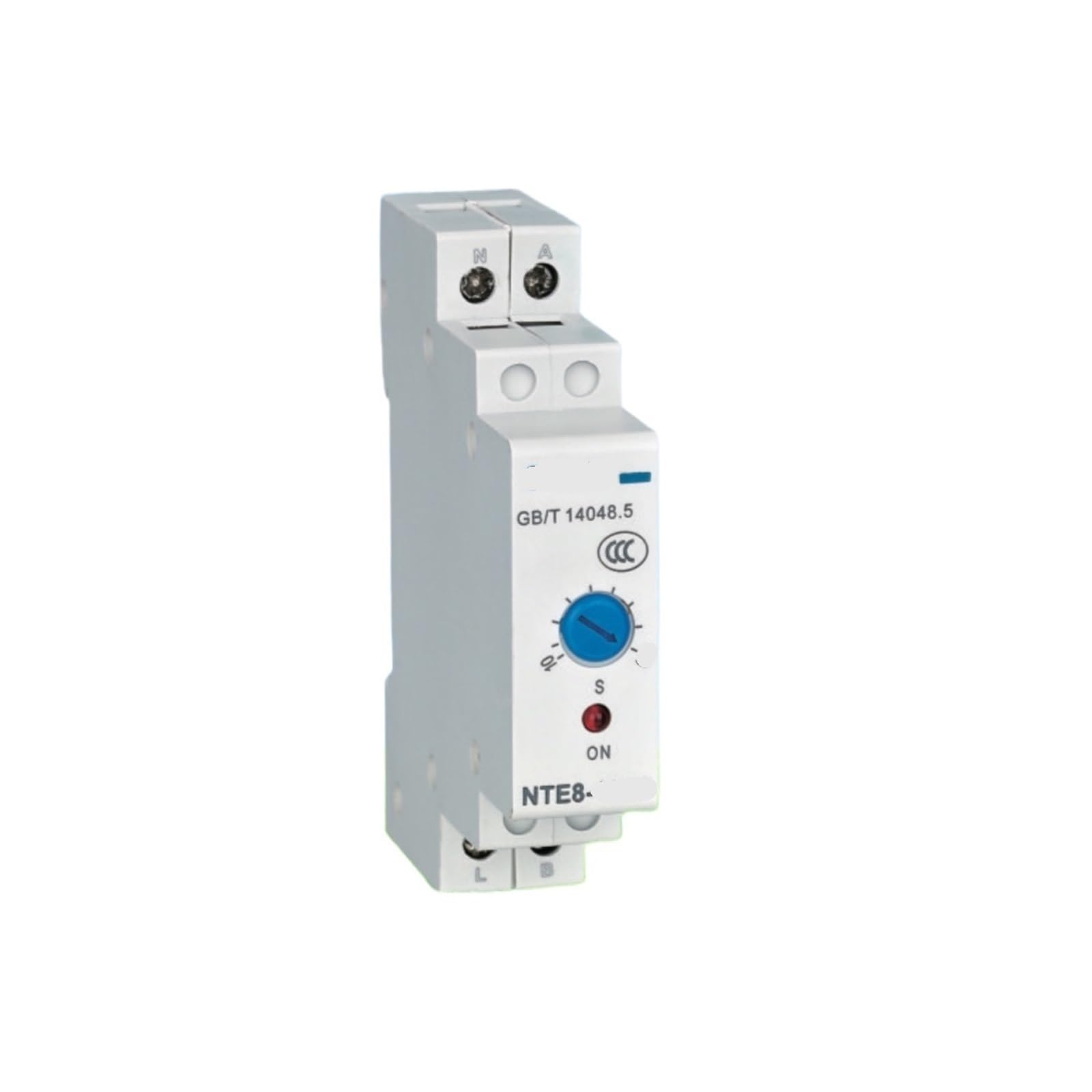 Relais temporisé NTE8-480B AC220V composant rail modulaire