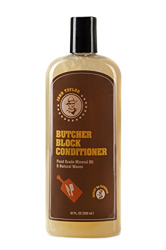 Comparison: Best Oil For Butcher Block Counter 9 John Taylor Butcher Block Conditioner Food Grade Mineral Oil and Natural Waxes