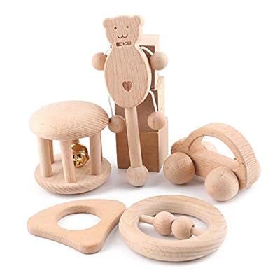 wooden baby toys 6 months
