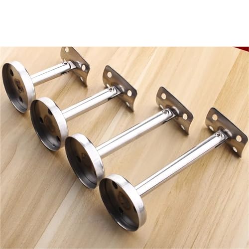 Soporte pasamanos de PVC de alta resistencia con acabado recto minimalista de 60mm 4