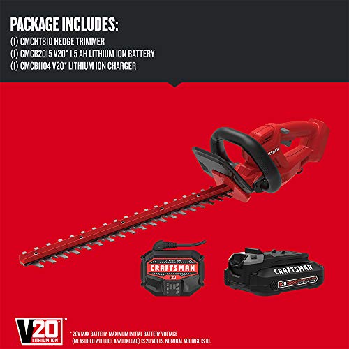 Craftsman CMCHT810C1 V20 Cordless Hedge Trimmer thumb #1