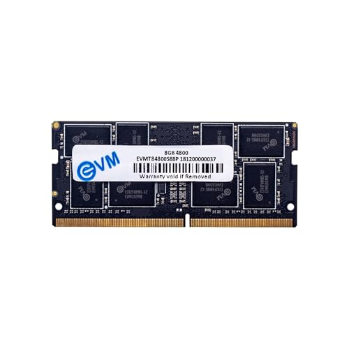 Image of EVM 8GB DDR5 4800MHz Laptop RAM with High Performance Memory Module-10 Years Warranty (EVMT8G4800S88P)