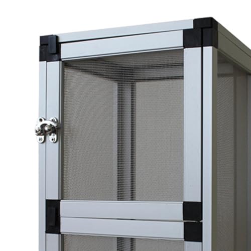 Habitat pour reptiles confortable avec porte et structure légère - 7
