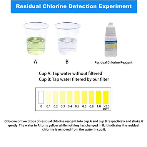 Filtro universal de 15 estágios para chuveiro de alta saída, purificador de água para banheiro, remo