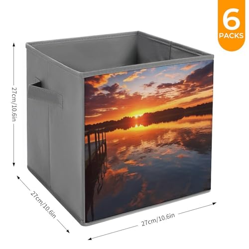 Boîtes de rangement pliables pour étagères dressing et armoire de linge