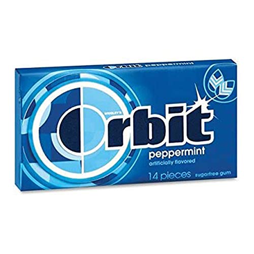 Image of Orbit Peppermint Gum 14 Pieces, 33 g