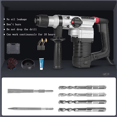 SXTYMV Bohrhämmer Schlagbohrmaschine Abbruchhammer Hammerbohrer Elektrohammer Elektropickel Hochleistungs-Schlagbohrer Elektrobohrer Haushalts-Multifunktions – Bild 3