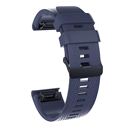 Bracelet en silicone 26mm 22mm pour Garmin Fenix 7 et Coros Vertix