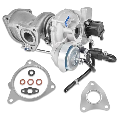 KP39 1.6 Turbo charger Kit with Gaskets Compatible with Ford Escape 2013-2016, Fiesta 2014-2017, Fusion 2013-2014, Transit Connect 2014-2015 1.6L, Turbocharger Replace# CJ5G6K682DA, 54399700144