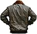 Mens G-1 Fur Collar US Navy Flight Distressed Brown Aviator Genuine Leather Jacket (L, Brown Real Leather Jacket)