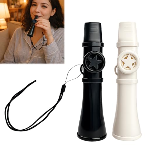 2 Stück Kazoo Instrument Blasinstrumente Leichtes Kindermusikinstrument Einfach Zu Transportieren Geeignet Für Kinder Und Erwachsene Und Vielseitig Einsetzbar Z. B. Bei Ausflügen Und Partys
