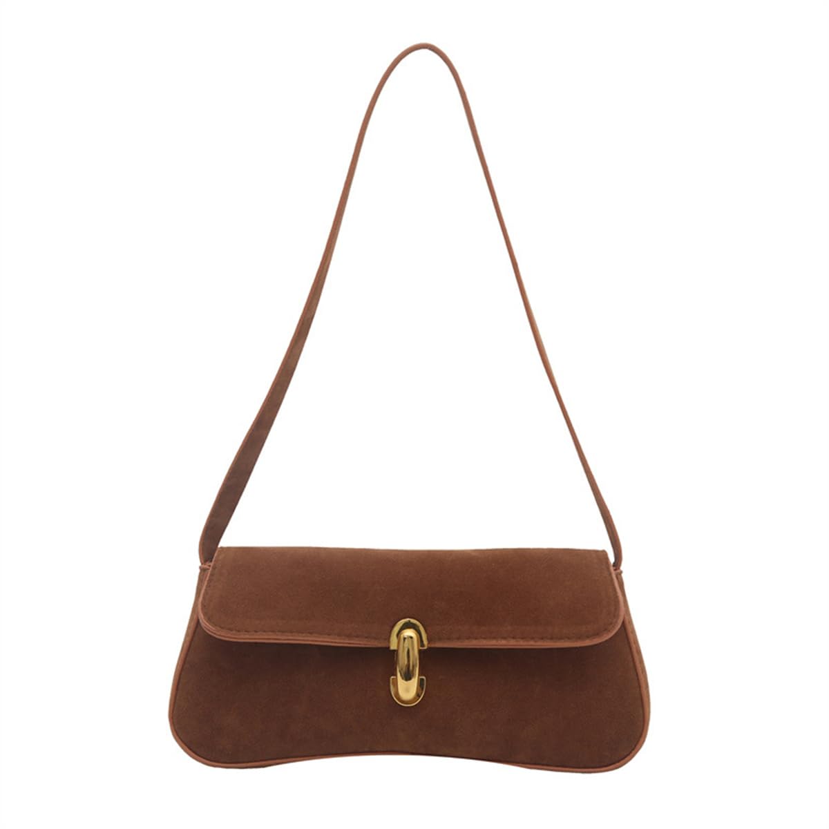 View 1 of ***STOCK PHOTO FOR REFERENCE ONLY***
NO STRAP
Kelankly Suede Shoulder Bag Women's