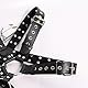 Moinha Herren Gay Harness Männer Leder Sexy Unterwäsche für Mann Leder Geschirre Einstellbar Körper Bondage Brustgurt Fetisch Erotik Punk Gothic Brust Geschirr Dessous Rave Outfit Herren Kostüme