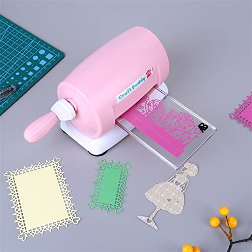 OTCRAFT Die Cutting & Embossing Machine for DIY,Hand Embossing Machine for DIY Die Cutting Embossing Paper Card Craft Scrapbooking Dies Cutter Photo Album Decorative Craft Scrapbooking Supplies - Image 4