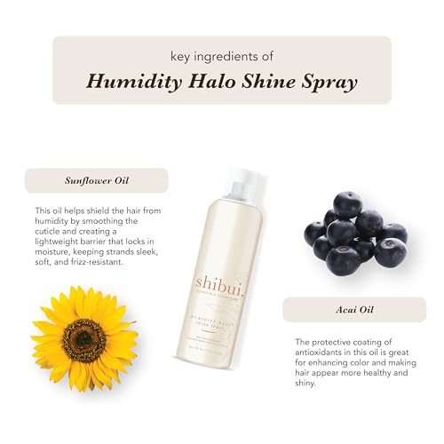 SHIBUI Humidity Halo Shine Spray 4.6 Oz miniatura 3