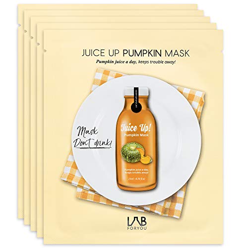 [LAB FOR YOU] JUICE UP PUMPKIN SHEET MASKS (5 Count)