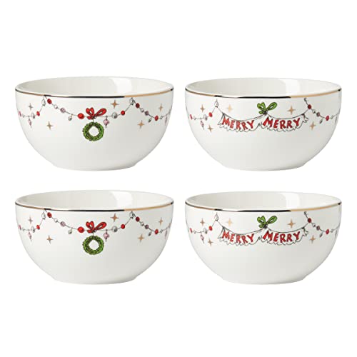 Lenox 894167 Merry Grinchmas 4Piece AllPurpose Bowl Set