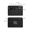 Electric Guitar Amp, 10W Portable Electric Guitar Amplifier with Dual Channels Headphone Jack for Practice, Desktop, Live Performance