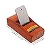 UPKOCH Scrub Plane for Working Hand Tool Red Mini Planer Woodworker Planer Carpenter Tool