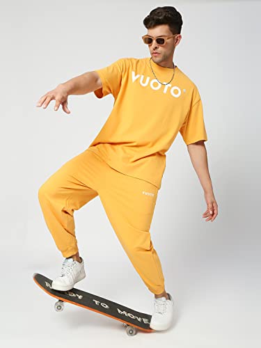 Image of VUOTO Lifestyle Cotton Track Suit Men's Co-ord Sets