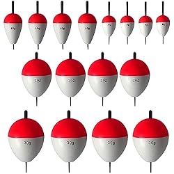 Boyas De Pesca Para Río Flotadores De Pesca, Flotador De Pescado, Juego De Flotador De Pesca, 16 Piezas Flotadores De Pesca En El Mar, Flotadores De Pesca Bobbers, Flotadores De Pesca Y Bobbers, Kits De Flotadores De Pesca