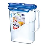 LOCK & LOCK Bisfree Slim Pitcher, 1.7 L, Clear