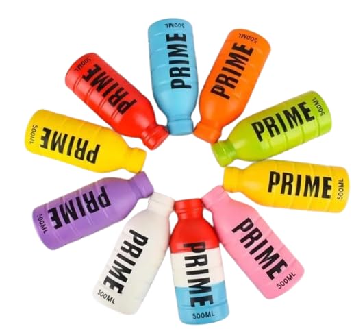 YSAMAXPrime Bottle Squishy Toys, Compact And Lightweight, Decorative Items, Stress Relief, And Endless Amusement, Multi-Purpose Fun, Best Gift Idea for For all Ages, Pack Of 4, (Random Colours)