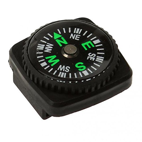 Compass with Holster Watch Band Paracord Bracelet Compass Black Color | Sports Equipment | Training Gear-picture-25