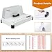 WIANQIAN Hot Glue Binding Machine, Heat Binding Device, Heat Binder Hot Melt Machine, 300W, 220V/50HZ, 3 Minutes Preheat, for Business Document Office School Booklet Book Repairing