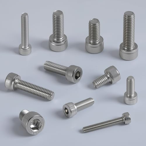 Image of M2 x 20mm Socket Head Cap Screws, 304 Stainless Steel, 200 Pack