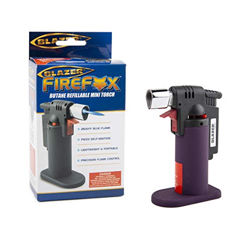 Blazer - Firefox Mini - Refillable Butane Torch - (Purple) #TOP1