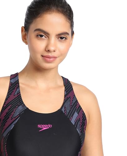 Image of Speedo Women's Endurance 10 Hyperboom Splice Racerback One Piece Swimwear