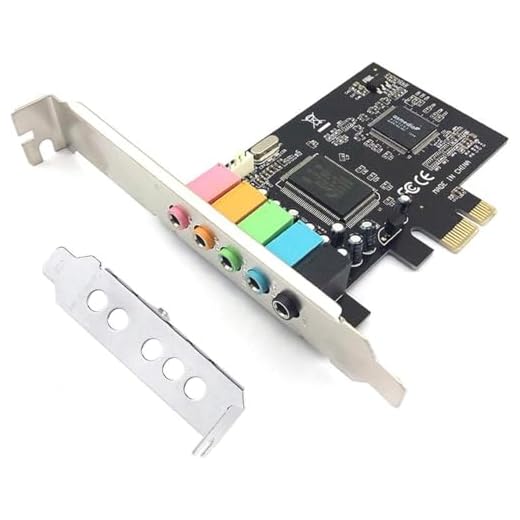 Pardarsey PCIe Sound Card, 5.1 Internal for PC Windows 7 with Low Profile Bracket, 3D Stereo PCI-e Audio Card, CMI8738 Chip 32/64 Bit Sound Card PCI Express Adapter