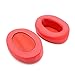 Wymienna poduszka z pianki z pamięcią kształtu podkładka pod uszy poduszka odpowiednia dla słuchawek Brainwavz HM5 duża nad słuchawkami dousznymi (czerwona)