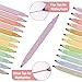 Mr. Pen- Dual Tip Aesthetic Highlighters, 12Pack, Chisel & Fine Tips, Pastel Colors, Cute Assorted Colors, Cute High lighters for School, Highlighter Set