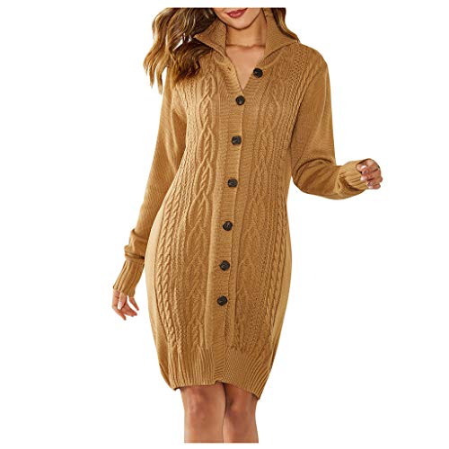 Haxikocty Women Long Sleeve Knitting Sweater Open Cape Casual Cardigan Coat Ladies Winter