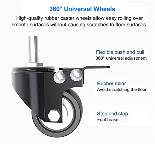 Soporte móvil de piso para TV de 32 a 75 pulgadas miniatura 6