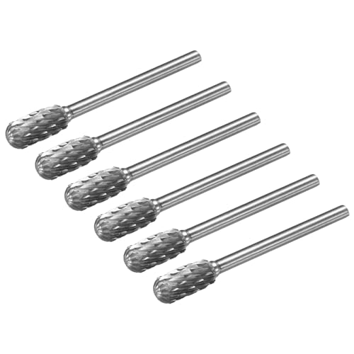 uxcell Tungsten Carbide Rotary Files 1/8