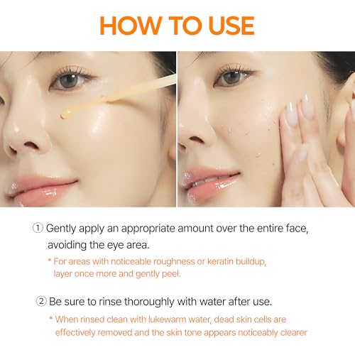 Dr. Melaxin Peel Shot Kojic Acid Turmeric Serum β Exfoliating Dark Spot Corrector with AHA/BHA & Niacinamide, Brightening & Even Tone Facial Serum (80ml / 2.70 fl oz) β image 8