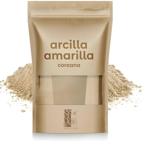 Mascarilla de Arcilla Amarilla Coreana para Limpieza Facial 400g - Korean Skincare Purifica y Suaviza tu Piel con Resultados Profesionales en Casa