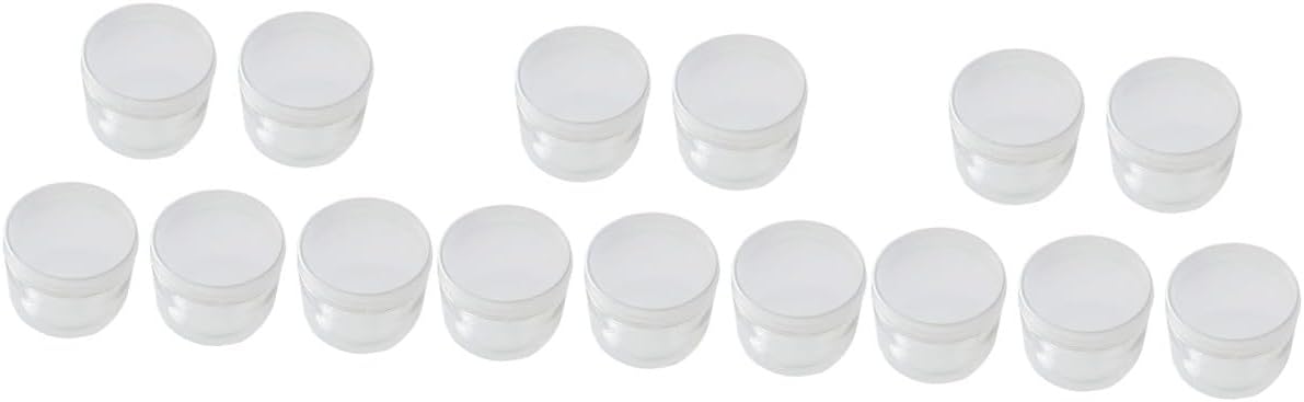 ABOOFAN 15pcs Clear Plastic Jewelry Box Hair Accessories Organizer with Lid for Bathroom and Bedroom Storage Hair Band Container Stylish and Design