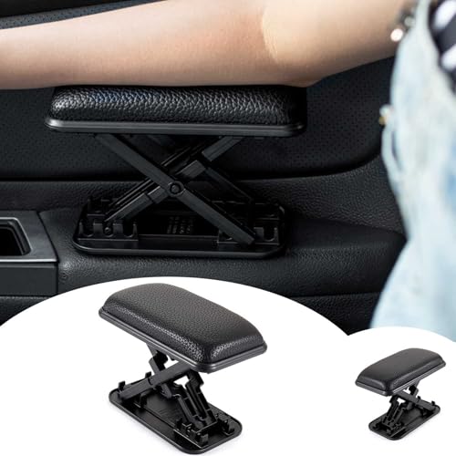 新型 レクサス NX NX250/NX350/NX350h/NX450h/NX300/NX300h に適用 車用アームレスト 車内 ドアアームレスト サイドアームレスト 車肘掛け クッション 高度調整可能 便利 疲労を軽減 手置き 汎用 運転席・助手席 ひ