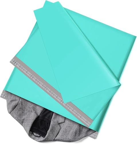 Image of Metronic Poly Mailers 24x24 300Pcs Large Shipping Bags for Clothes Plastic Mailers Strong Self Seal Adhesive Shipping Envelopes for Small Business Tear-resistant Mailer Bags Mailing Envelopes in Teal