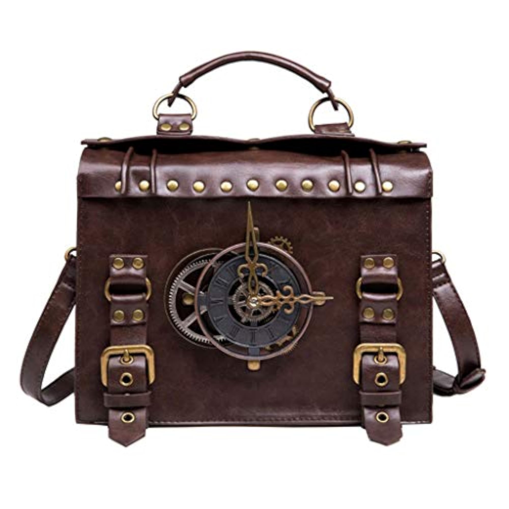 Punk Multi-Purpose Messenger Shoulder Bag for Women